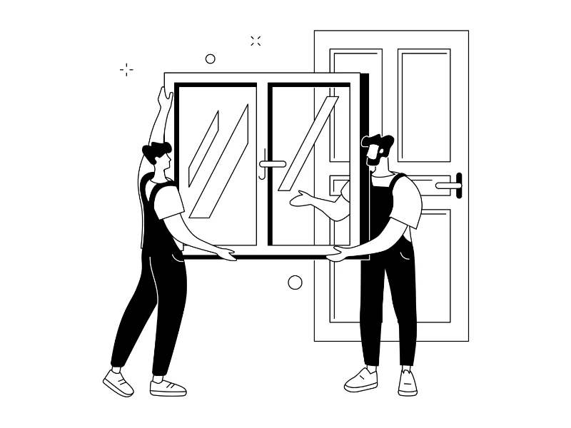 Assistência e garantia para caixilharia